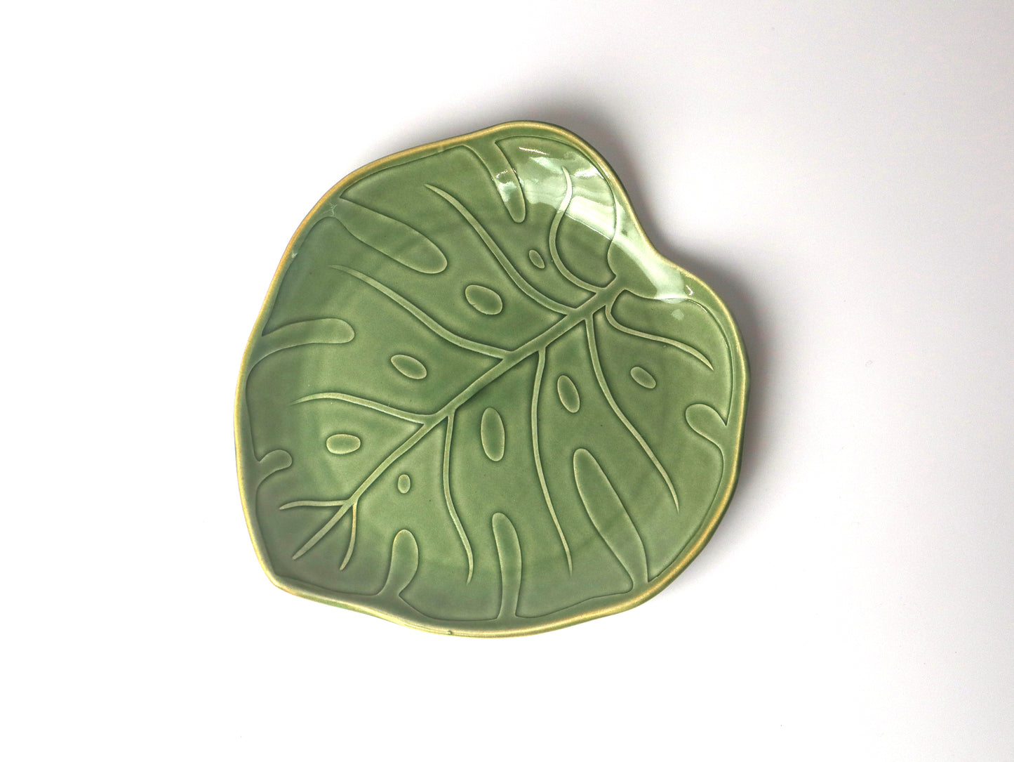 Vide-Poche ''Feuille de Monstera''