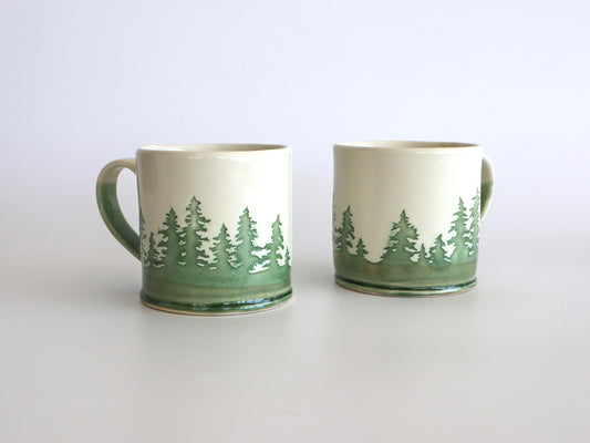 Coffee mug set - Nature Imprint