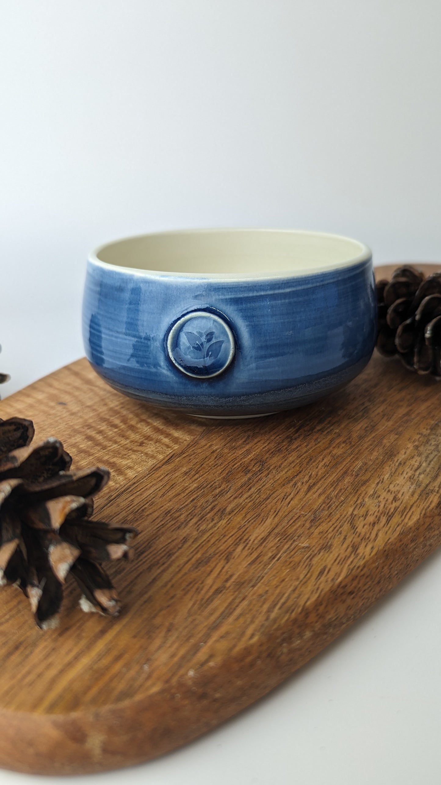 ''Leaf seal'' Matcha Bowl