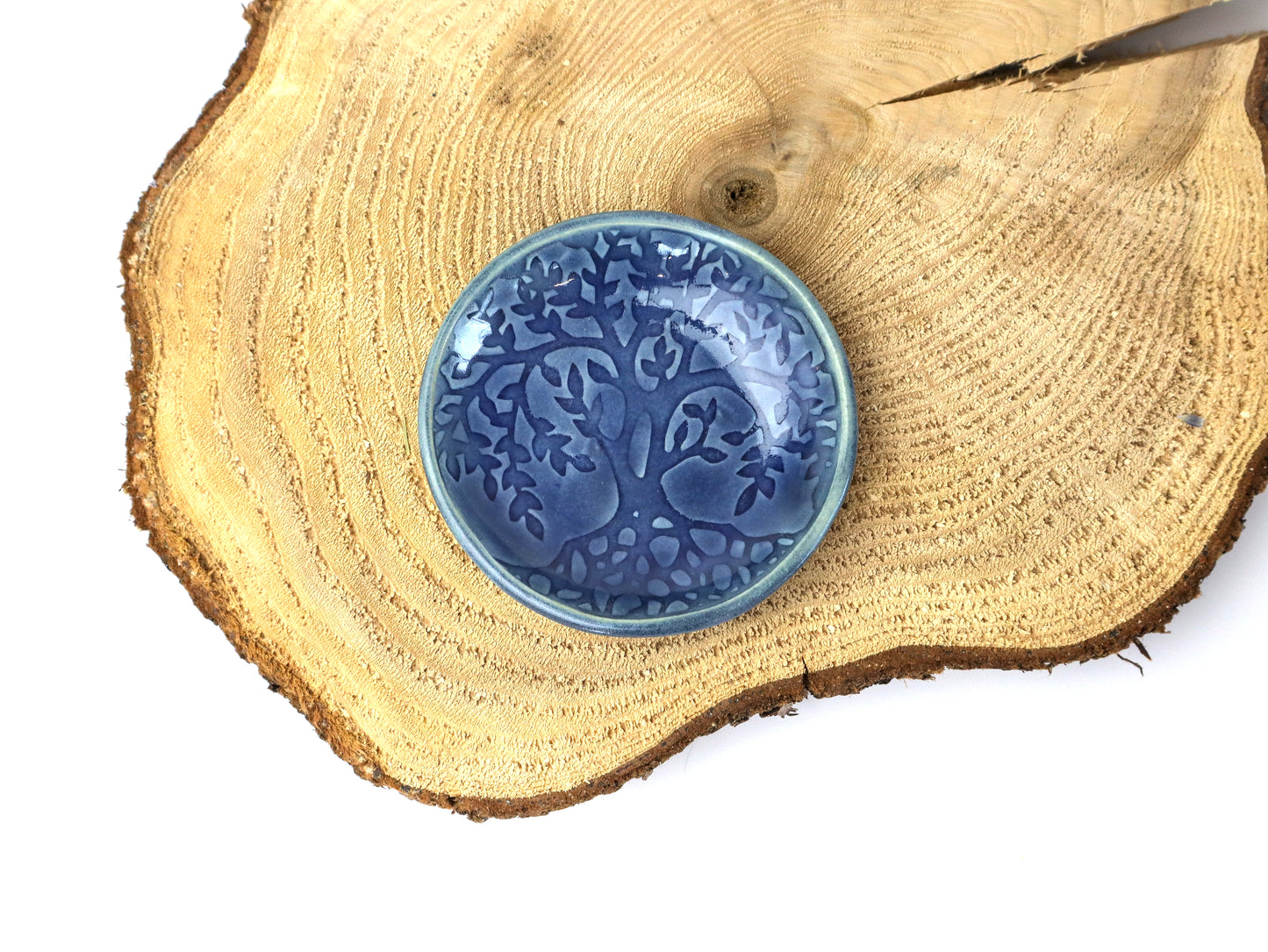 Tiny ring dish with Tree of Life motif