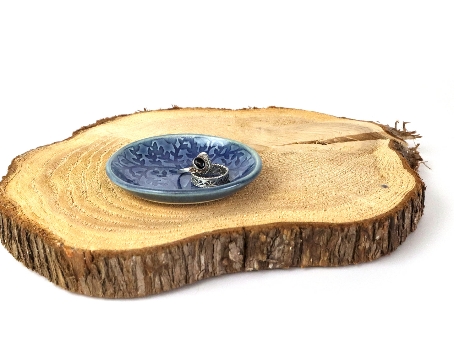 Tiny ring dish with Tree of Life motif